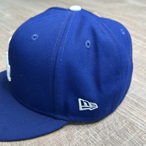 NEW ERA Kids Blue Los Angeles Dodgers Baseball Hat - Picture 8 of 9